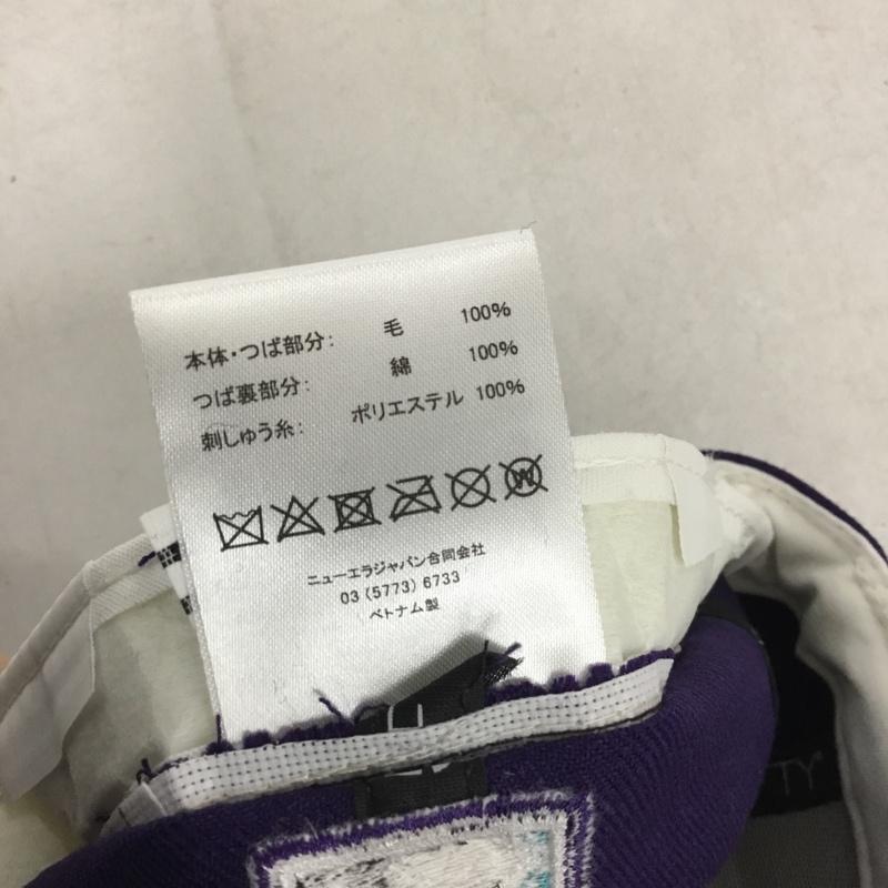 ニューエラ NEW ERA 帽子 キャップ 59FIFTY アリゾナ ダイヤモンドバックス 60.6cm ロゴ、文字 紫 / パープル / purple メンズ USED 古着 中古 10159851