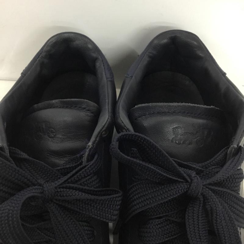 コーチ COACH スニーカー スニーカー Q7888 レザー US7.5 US:7.5 ロゴ、文字 紺 / ネイビー / navy レディース USED 古着 中古 10160049