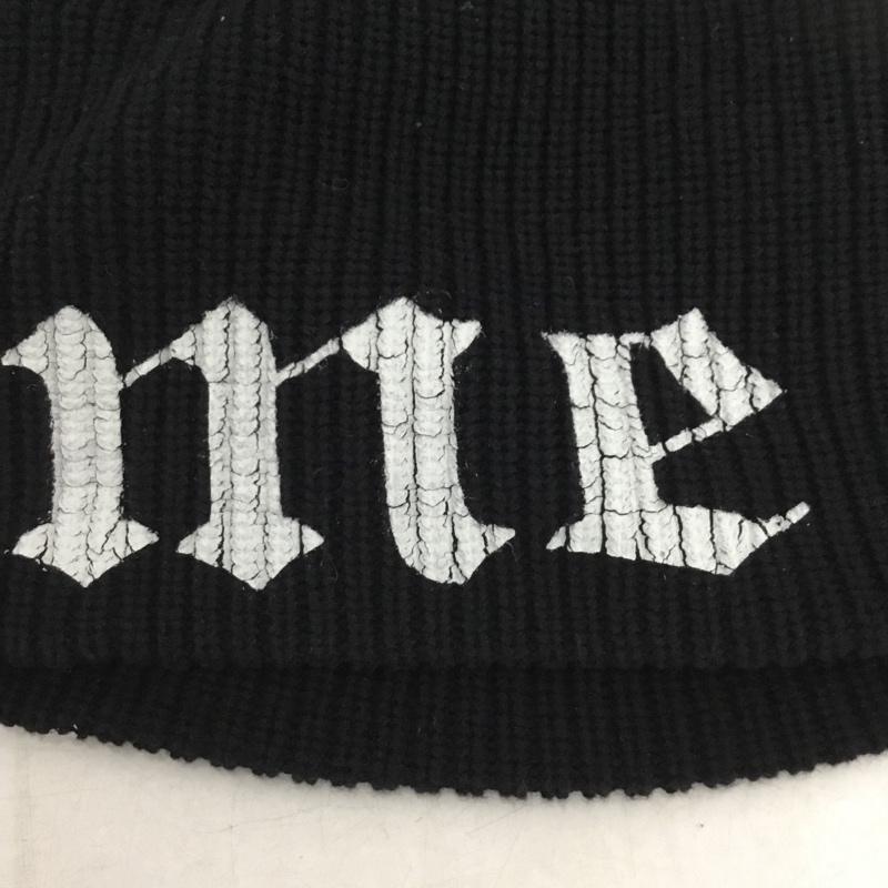 シュプリーム Supreme 帽子 ニット帽 25SS Old English Printed Beanie ロゴ、文字 黒 / ブラック / black メンズ USED 古着 中古 10160059