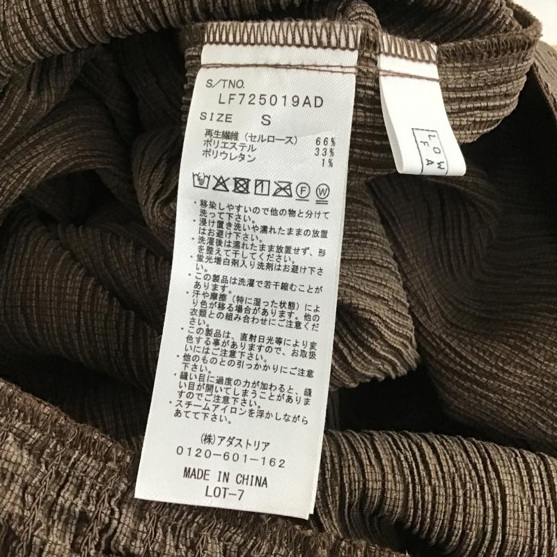 ローリーズファーム LOWRYS FARM サロペット・オーバーオール サロペット、オーバーオール S 無地 茶 / ブラウン / brown レディース USED 古着 中古 10160067