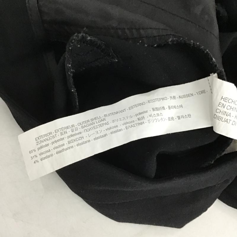 ザラベーシック ZARA BASIC パンツ スラックス スラックススリムパンツ ストレッチパンツ 32インチ 無地 黒 / ブラック / black レディース USED 古着 中古 10160126