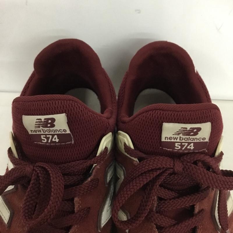 ニューバランス New Balance スニーカー スニーカー MS574FCW 28cm 28.0cm ロゴ、文字 えんじ / ワインレッド / dark red メンズ USED 古着 中古 10160232