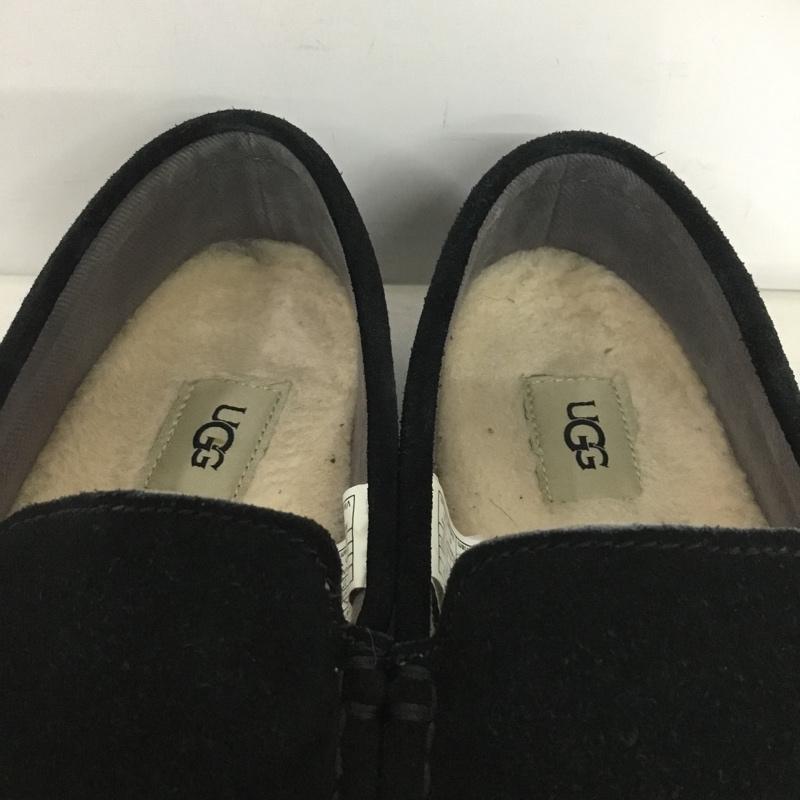 アグ UGG スリッポン スリッポン 1003419 Alder モカシン 27cm 27.0cm 無地 黒 / ブラック / black メンズ USED 古着 中古 10160236