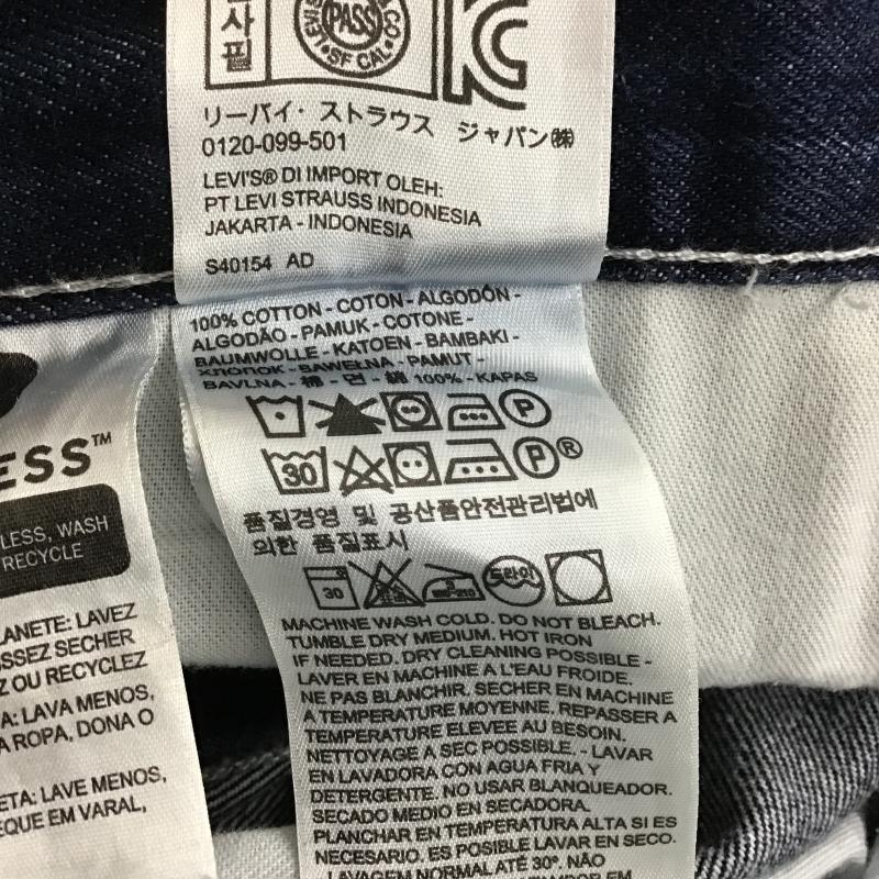 リーバイストラウスアンドコー Levi Strauss & co. パンツ デニム、ジーンズ デニムパンツ ワイドパンツ カジュアルパンツ 32インチ 無地 インディゴ / インディゴ / Indigo メンズ USED 古着 中古 10160311