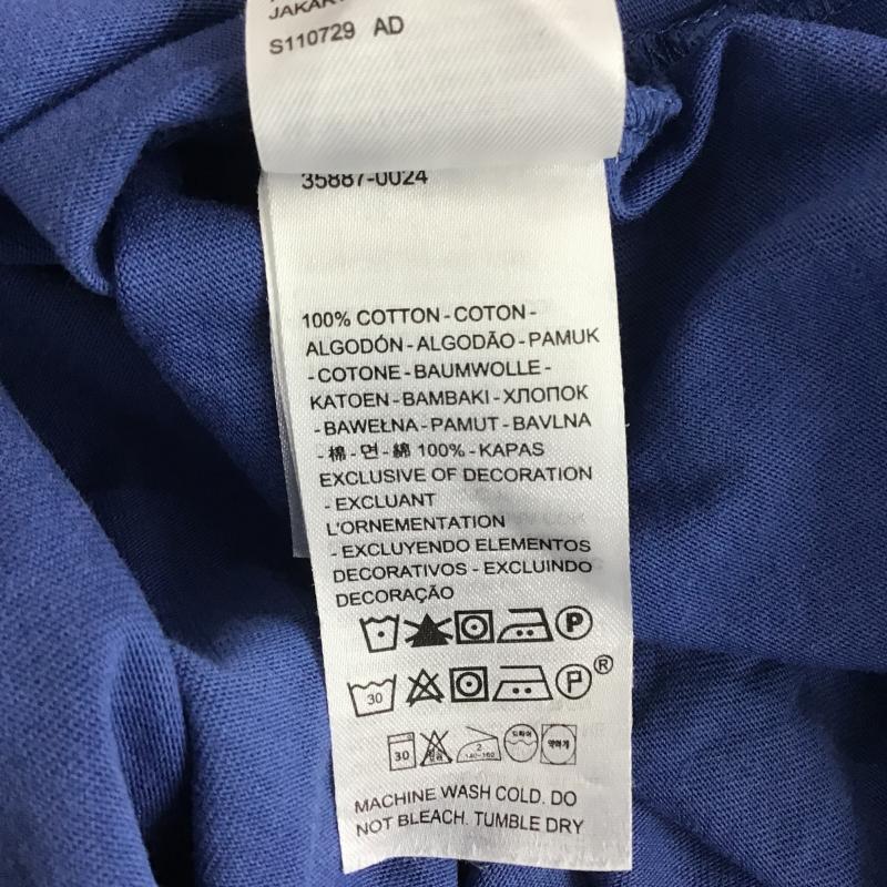 リーバイス Levi s Tシャツ 半袖 半袖カットソー プリントTシャツ クルーネックカットソー L ロゴ、文字 青 / ブルー / blue メンズ USED 古着 中古 10160467