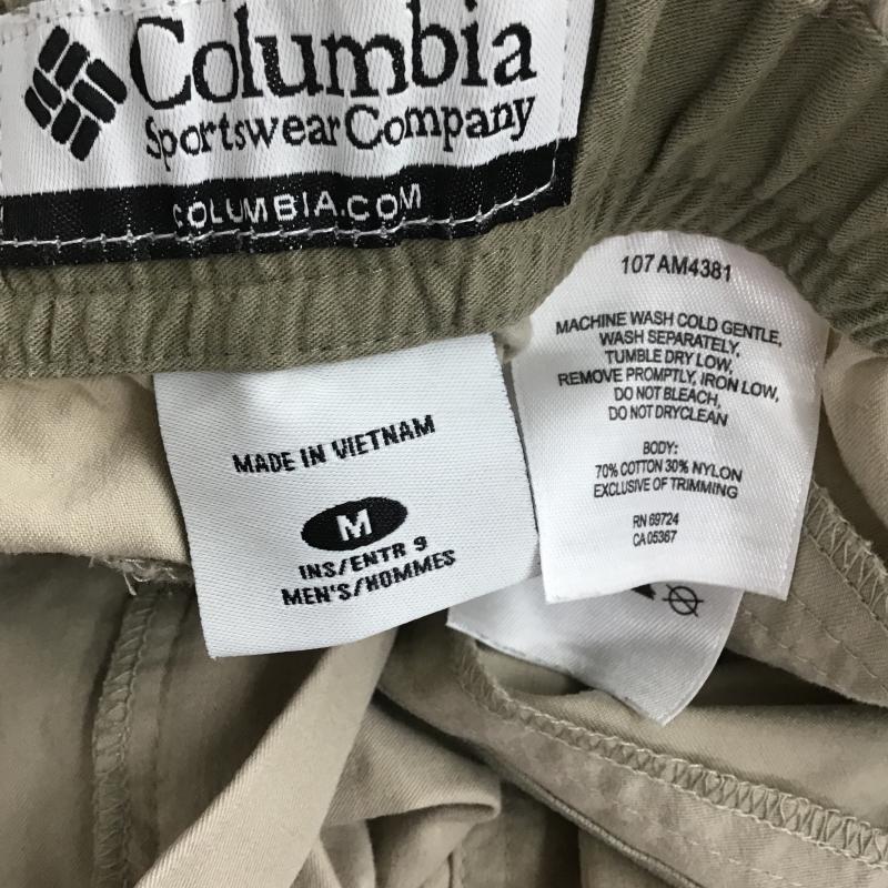 コロンビア Columbia パンツ ショートパンツ ショートパンツ ハーフパンツ カジュアルパンツ M 無地 ベージュ / ベージュ / beige メンズ USED 古着 中古 10160536