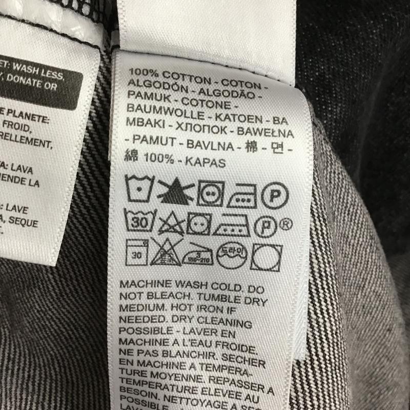 リーバイストラウスアンドコー Levi Strauss & co. ジャケット、上着 ジャンパー、ブルゾン デニムジャケット Gジャン アウター カジュアルジャケット XL 無地 ダークグレー / ダークグレー / メンズ USED 古着 中古 10160546