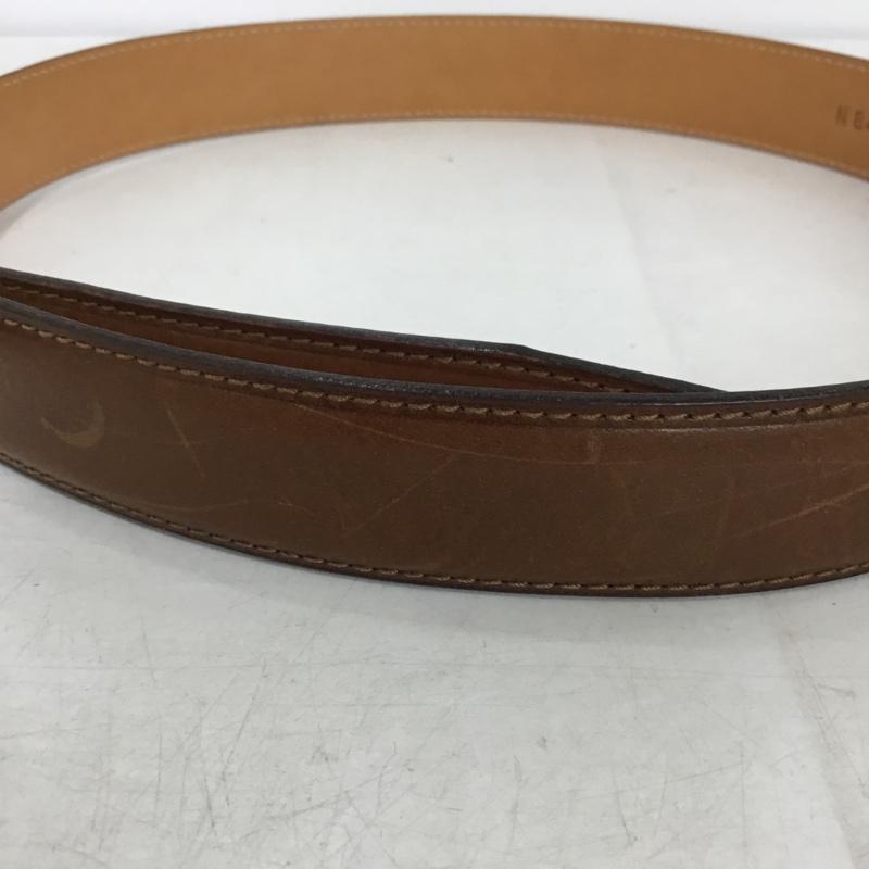 フェリージ Felisi ベルト・バックル ベルト N84 48-90 レザー 無地 茶 / ブラウン / brown メンズ USED 古着 中古 10160549
