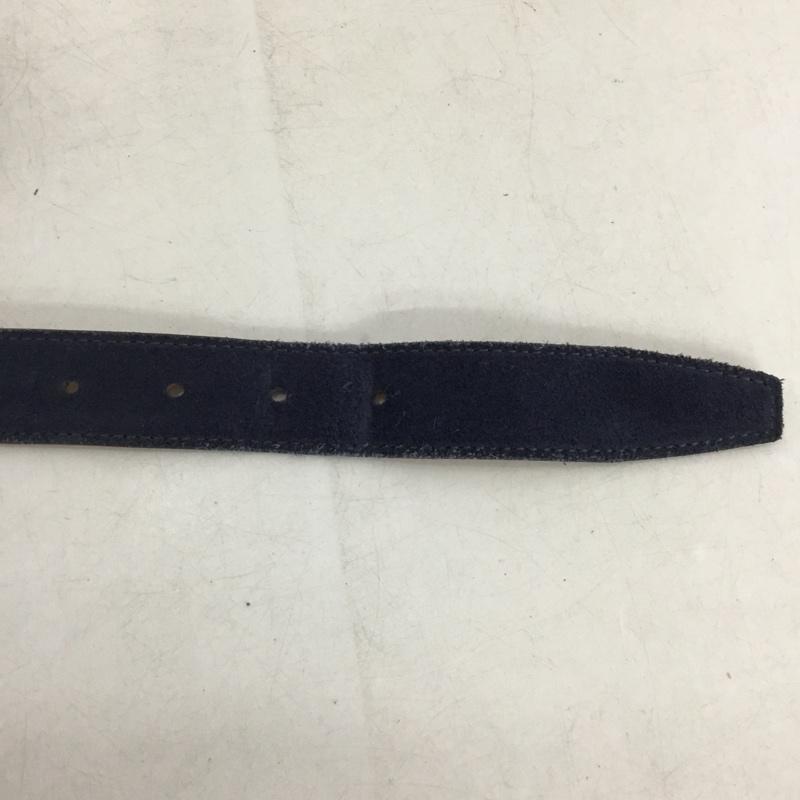 フェリージ Felisi ベルト・バックル ベルト 48-90 スエード 無地 紺 / ネイビー / navy メンズ USED 古着 中古 10160552