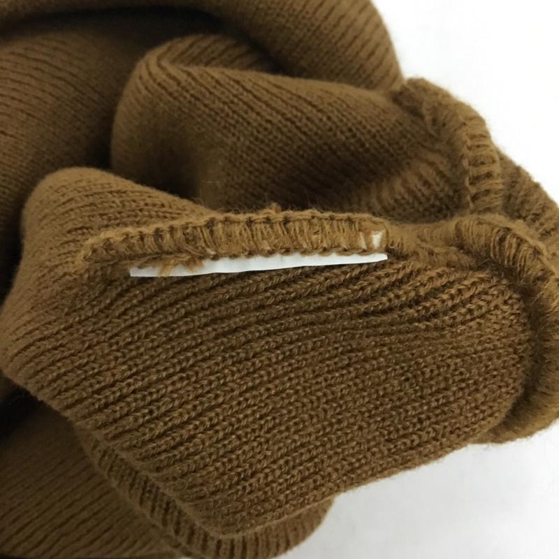 カーハート Carhartt 帽子 ニット帽 ビーニー スクエアロゴ ロゴ、文字 茶 / ブラウン / brown メンズ USED 古着 中古 10160572