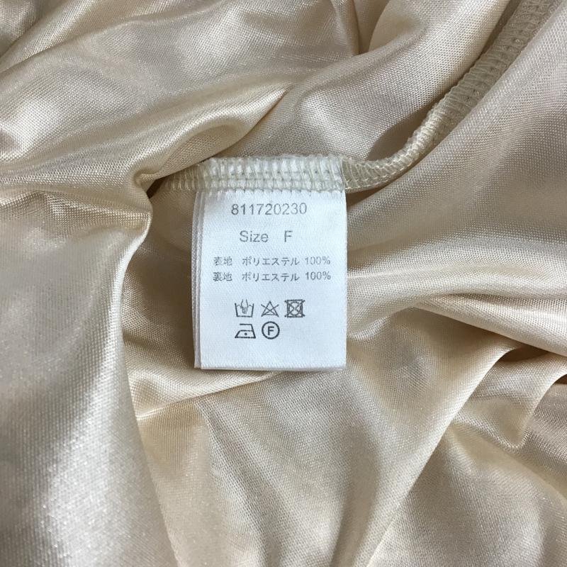 ナイスクラップ NICE CLAUP ワンピース ロングスカート FREE 無地 ベージュ / ベージュ / beige レディース USED 古着 中古 10160594
