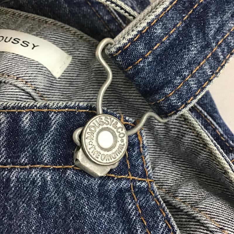 マウジー MOUSSY サロペット・オーバーオール サロペット、オーバーオール 0109SC11-4260 0 無地 水色 / ライトブルー / レディース USED 古着 中古 10160611