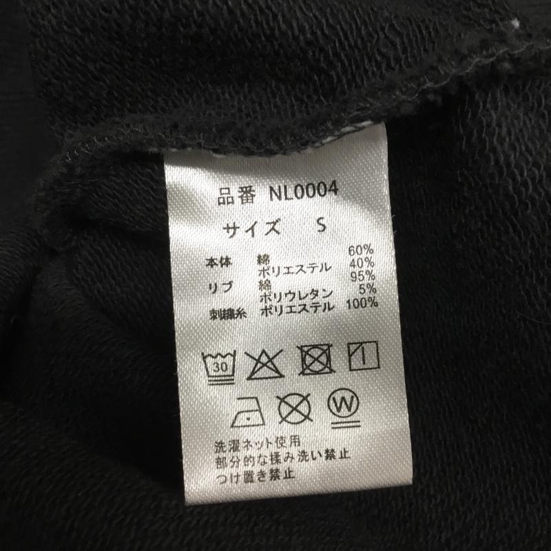ナインティナインティ 9090 パーカー 長袖 S ロゴ、文字 黒 / ブラック / black レディース USED 古着 中古 10160661
