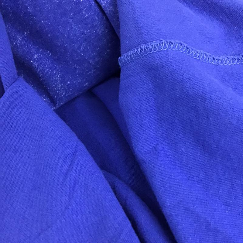 古着 USED ポロシャツ 半袖 半袖ポロシャツ カラーシャツ 半袖カットソー L プリント 青 / ブルー / blue メンズ USED 古着 中古 10160669