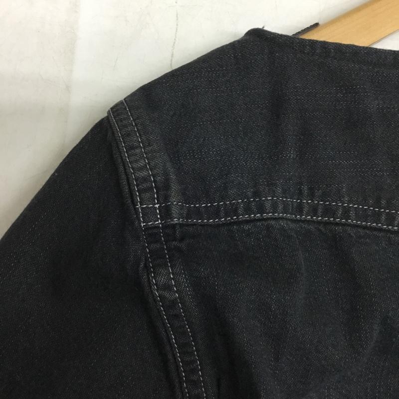 古着 USED カットソー 半袖 無地 黒 / ブラック / black レディース USED 古着 中古 10160695