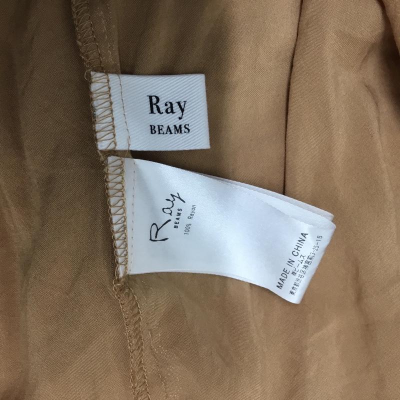 レイビームス Ray BEAMS カットソー 長袖 無地 茶 / ブラウン / brown レディース USED 古着 中古 10160788