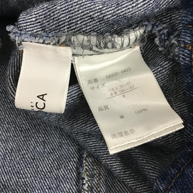 セレクトモカ select MOCA ジャケット、上着 ジャケット、ブレザー デニムジャケット Gジャン M 無地 青 / ブルー / blue レディース USED 古着 中古 10160846