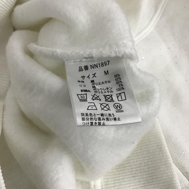 ナインティナインティ 9090 パーカー 長袖 M ロゴ、文字 白 / ホワイト / white レディース USED 古着 中古 10160869