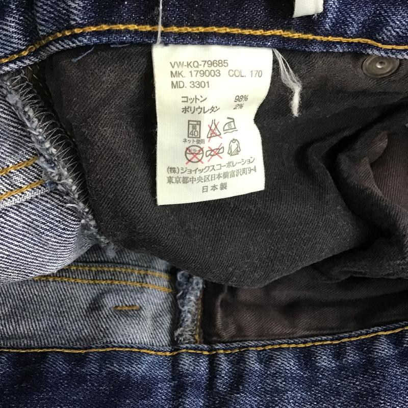 ヴィヴィアンウエストウッドマン Vivienne Westwood MAN パンツ デニム、ジーンズ デニムパンツ スリムパンツ カジュアルパンツ ストレッチパンツ 46インチ プリント インディゴ / インディゴ / Indigo メンズ USED 古着 中古 10160902