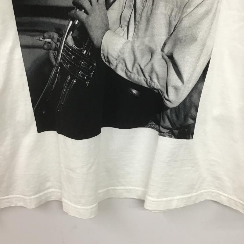 ウェーバー WEBER Tシャツ 半袖 半袖カットソー プリントTシャツ クルーネックカットソー XXL プリント 白 / ホワイト / white メンズ USED 古着 中古 10160954