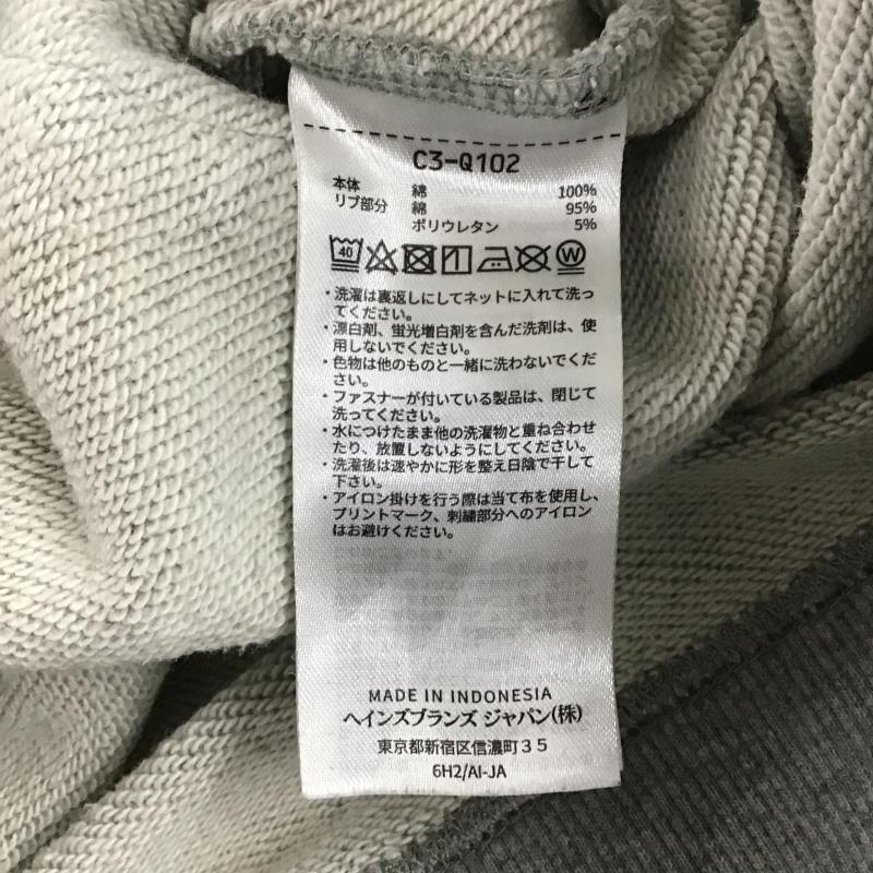 チャンピオン Champion パーカー 長袖 長袖パーカー プルオーバーパーカー スウェット L ロゴ、文字 灰 / グレー / gray メンズ USED 古着 中古 10160972