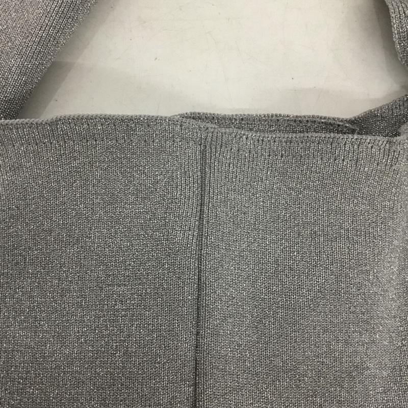 レプシィム LEPSIM ショルダーバッグ ショルダーバッグ ラメリボンワンショルダー 無地 銀 / シルバー / silver color レディース USED 古着 中古 10160990