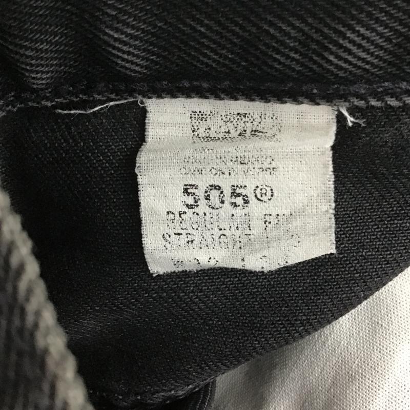 リーバイストラウスアンドコー Levi Strauss & co. パンツ デニム、ジーンズ デニムパンツ スリムパンツ カジュアルパンツ 32インチ 無地 黒 / ブラック / black メンズ USED 古着 中古 10161057