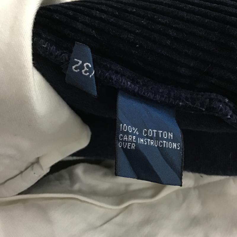 ポロバイラルフローレン Polo by RALPH LAUREN パンツ ワークパンツ、ペインターパンツ コーデュロイパンツ ワイドパンツ カジュアルパンツ 無地 紺 / ネイビー / navy メンズ USED 古着 中古 10161095
