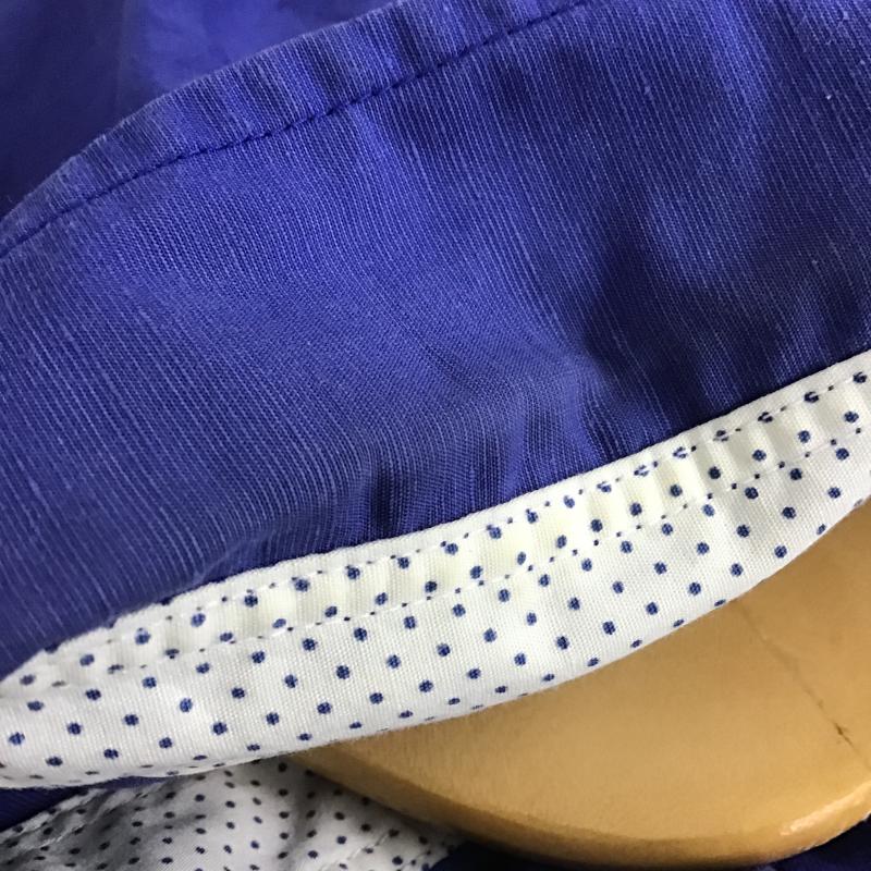 バーバリーブラックレーベル BURBERRY BLACK LABEL シャツ、ブラウス 長袖 長袖シャツ 無地シャツ カラーシャツ 1 ロゴ、文字 青 / ブルー / blue メンズ USED 古着 中古 10161206