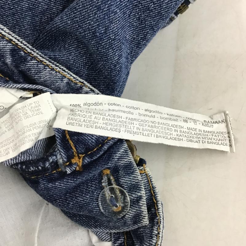 ザラ ZARA TRAFALUC スカート ミニスカート デニムスカート タイトスカート ミニスカート XS 無地 インディゴ / インディゴ / Indigo レディース USED 古着 中古 10161232