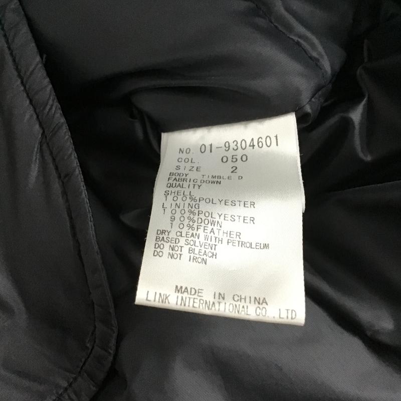 セオリー theory ジャケット、上着 ジャンパー、ブルゾン カジュアルジャケット フロントボタン アウター 2 無地 黒 / ブラック / black レディース USED 古着 中古 10161265
