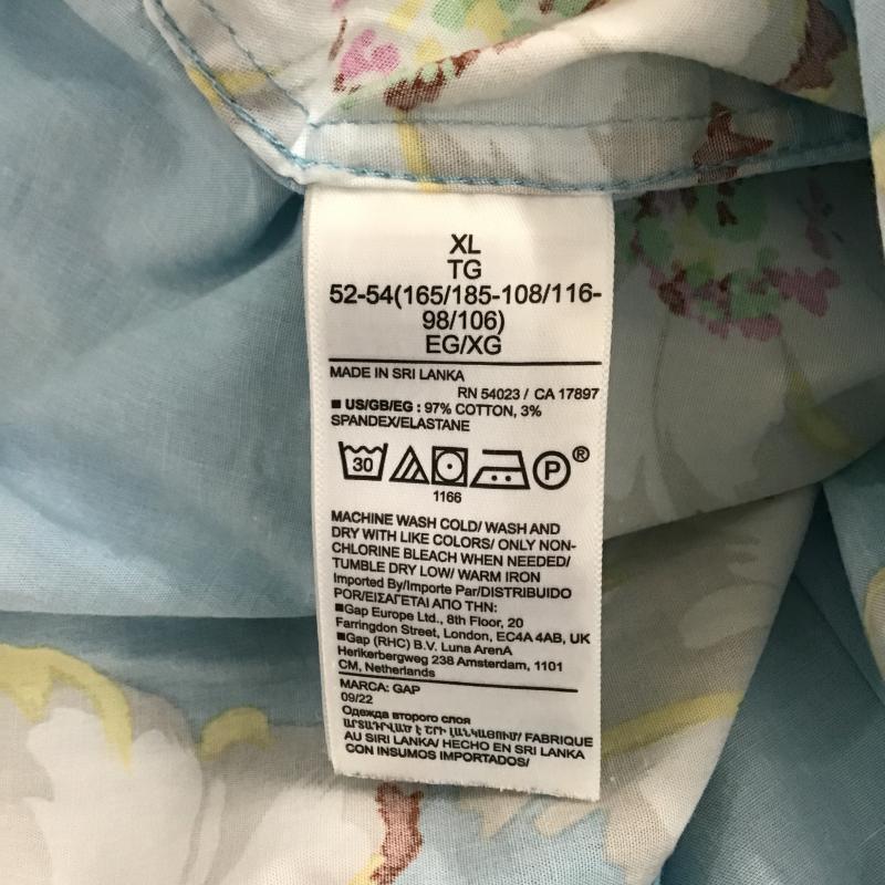 ギャップ GAP シャツ、ブラウス 半袖 半袖シャツ プリントシャツ ポケットシャツ XL プリント マルチカラー / マルチカラー / multicolor メンズ USED 古着 中古 10161287
