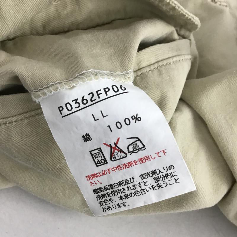 カールヘルム KARLHELMUT パンツ ショートパンツ ショートパンツ ハーフパンツ カジュアルパンツ XL ロゴ、文字 ベージュ / ベージュ / beige メンズ USED 古着 中古 10161299