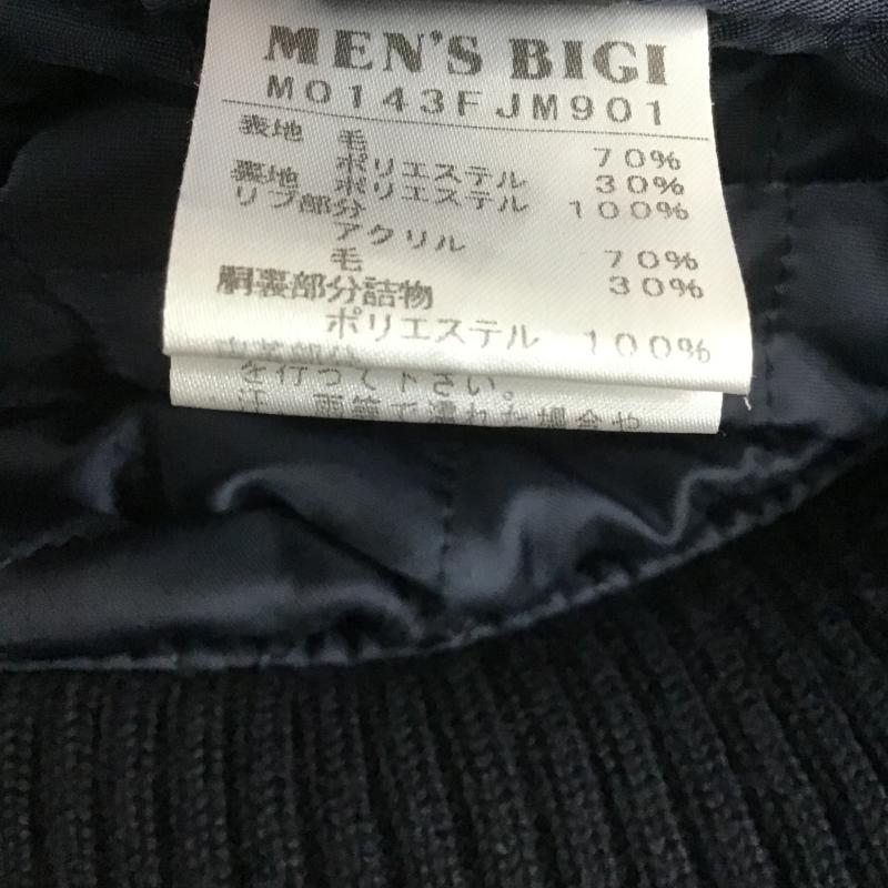 ビギ BIGI ジャケット、上着 ジャンパー、ブルゾン スタジャン アウター 古着 前ボタン 3 無地 紺 / ネイビー / navy メンズ USED 古着 中古 10161307