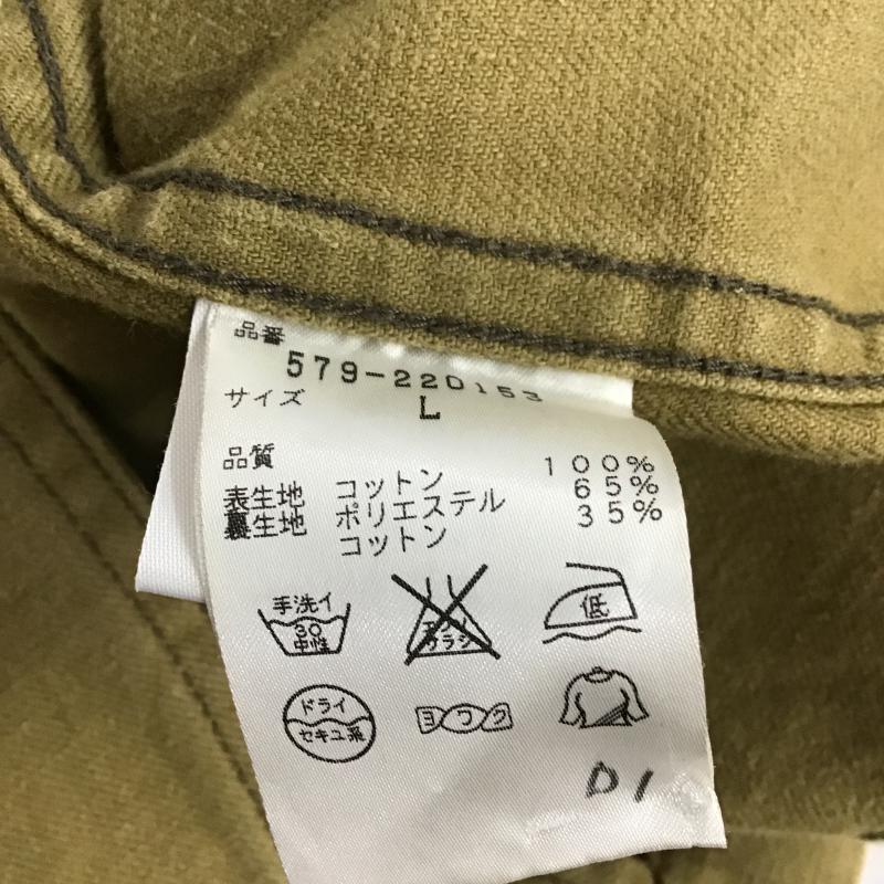 エムエイチエル MHL. ジャケット、上着 ジャケット、ブレザー カジュアルジャケット アウター カラージャケット L 無地 カーキ / カーキ / khaki メンズ USED 古着 中古 10161308