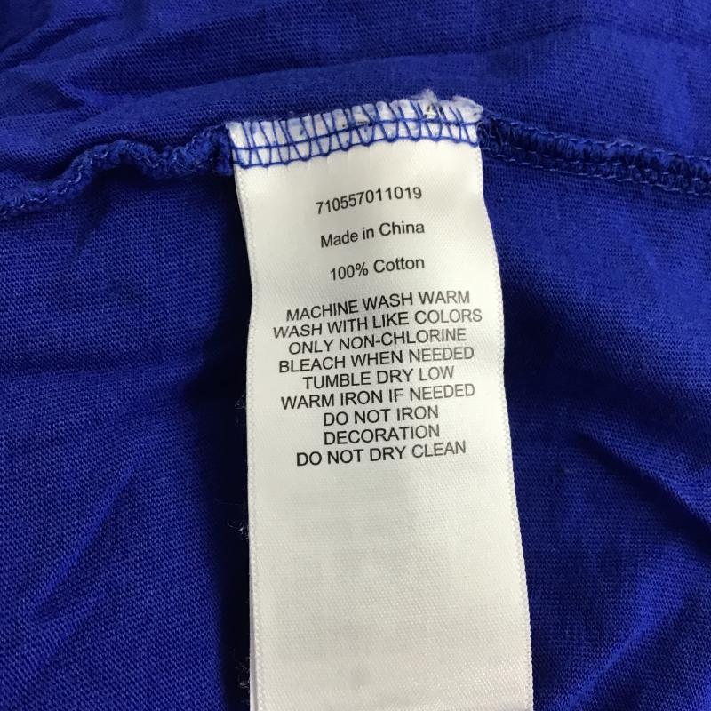 ポロラルフローレン POLO RALPH LAUREN Tシャツ 半袖 半袖カットソー プリントTシャツ クルーネックカットソー XS ロゴ、文字 青 / ブルー / blue メンズ USED 古着 中古 10161332