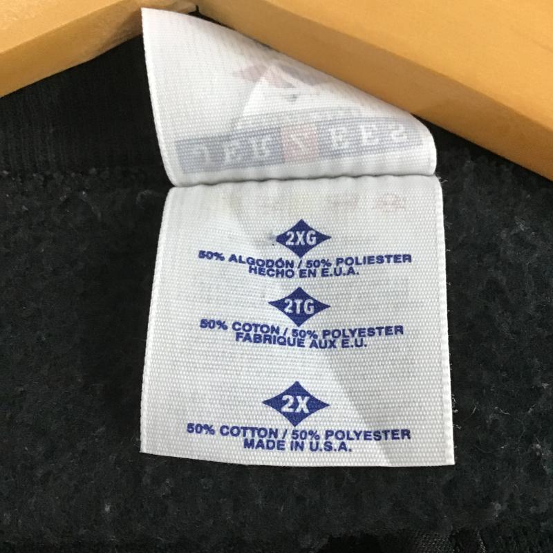 ジャージーズ JERZEES カーディガン 長袖 長袖カーディガン スウェットカーディガン 黒 / ブラック / black メンズ USED 古着 中古 10161336