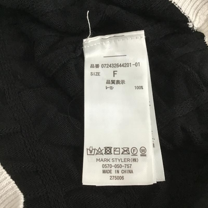 ジェイダ GYDA カットソー 半袖 半袖カットソー プリントカットソー チビT FREE ロゴ、文字 黒 / ブラック / black レディース USED 古着 中古 10161391