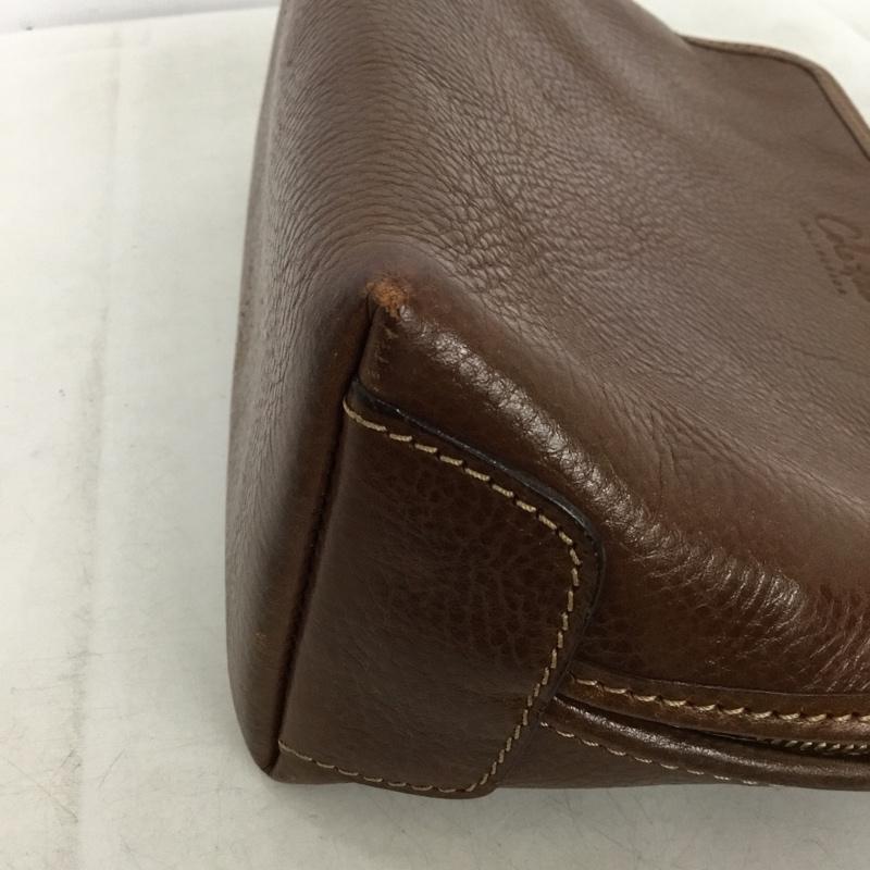 コールハーン COLE HAAN セカンドバッグ セカンドバッグ クラッチバッグ ロゴ、文字 茶 / ブラウン / brown レディース USED 古着 中古 10161425