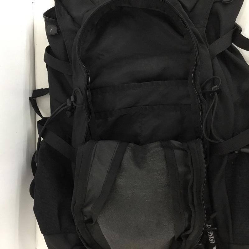 グレゴリー GREGORY リュックサック、デイパック リュックサック、デイバッグ バックパック ロゴ、文字 黒 / ブラック / black メンズ USED 古着 中古 10161430