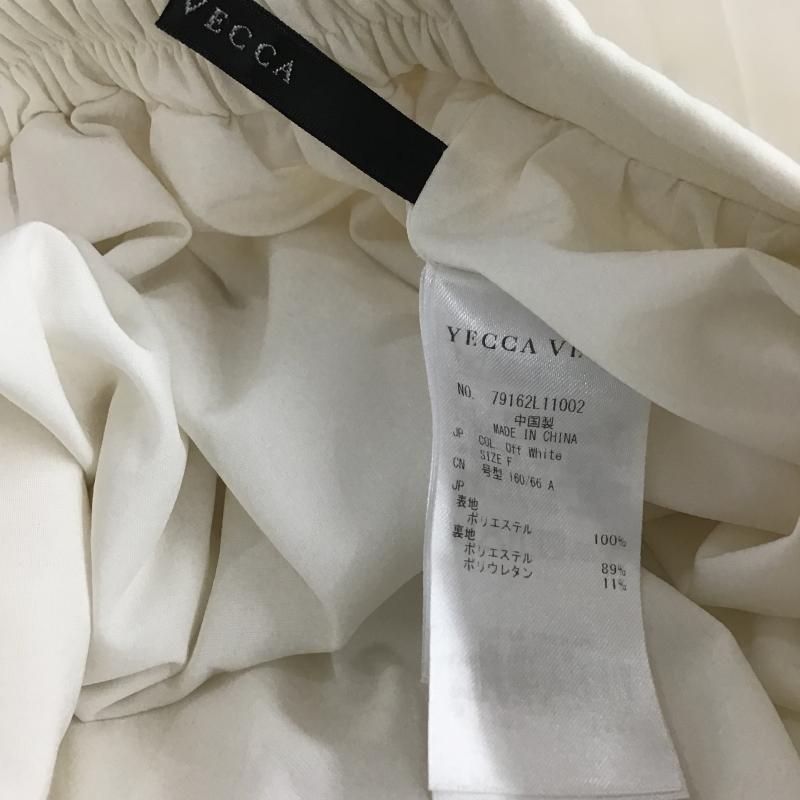 イェッカヴェッカ YECCA VECCA スカート ロングスカート FREE 無地 オフホワイト / オフホワイト / レディース USED 古着 中古 10161447