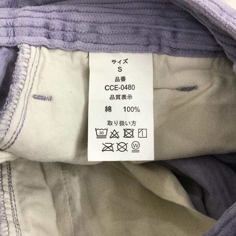 セポ cepo ボトムス ボトムス コーデュロイパンツ S 無地 紫 / パープル / purple レディース USED 古着 中古 10161451