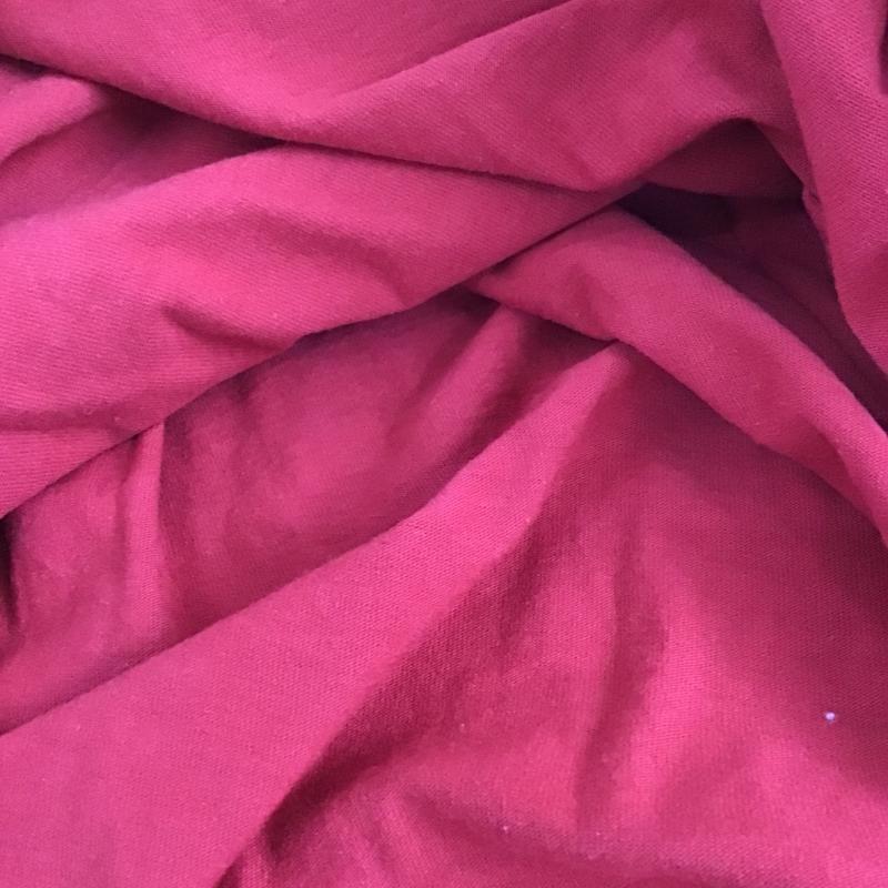 ステューシー STUSSY カットソー 長袖 長袖カットソー プリントカットソー クルーネック M ロゴ、文字 赤 / レッド / red メンズ USED 古着 中古 10161464