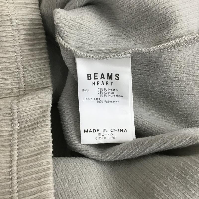 ビームス ハート BEAMS HEART カットソー 長袖 無地 ベージュ / ベージュ / beige レディース USED 古着 中古 10161536
