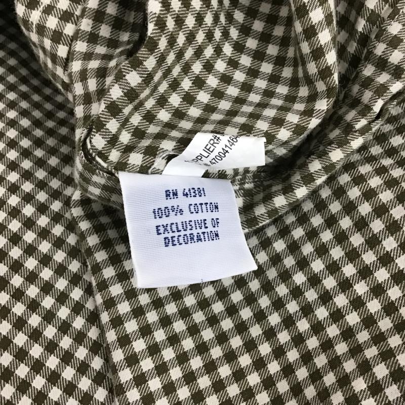 ポロラルフローレン POLO RALPH LAUREN シャツ、ブラウス 長袖 長袖シャツ チェックシャツ カラーシャツ M チェック カーキ / カーキ / khaki メンズ USED 古着 中古 10161578