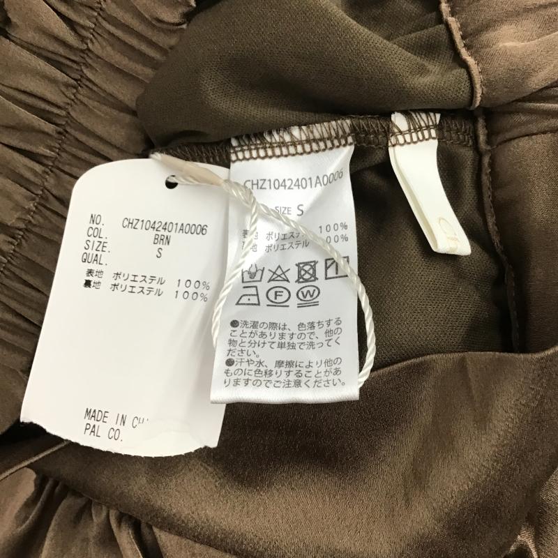 チコ CHICO パンツ キュロット S 無地 茶 / ブラウン / brown レディース USED 古着 中古 10161659