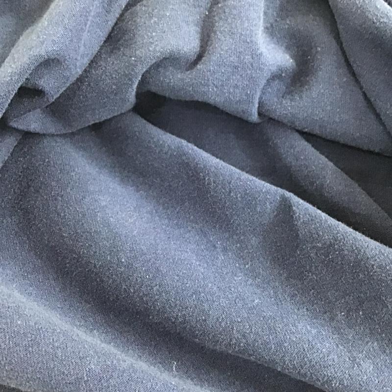 ジャージーズ JERZEES カットソー 長袖 長袖カットソー プリントカットソー クルーネック M ロゴ、文字 紺 / ネイビー / navy メンズ USED 古着 中古 10161771
