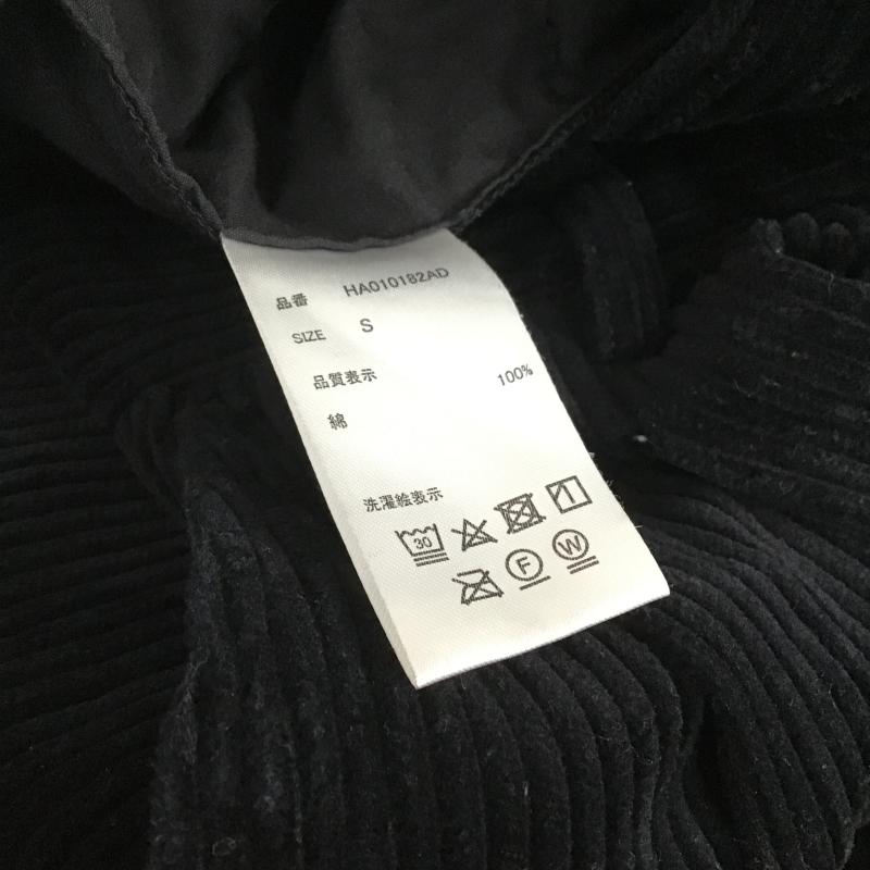 ハレ HARE パンツ ワークパンツ、ペインターパンツ コーデュロイパンツ ワイドパンツ カジュアルパンツ S 無地 黒 / ブラック / black メンズ USED 古着 中古 10161818