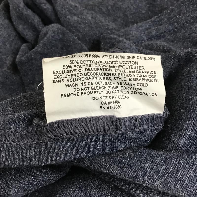 メジャーリーグベースボール MLB Tシャツ 半袖 半袖カットソー プリントTシャツ クルーネックカットソー M プリント 紺 / ネイビー / navy メンズ USED 古着 中古 10161821