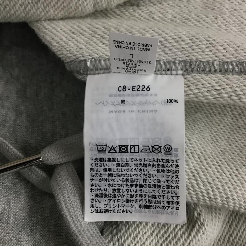 チャンピオン Champion パンツ ワークパンツ、ペインターパンツ スウェットパンツ ワイドパンツ カジュアルパンツ L ロゴ、文字 灰 / グレー / gray メンズ USED 古着 中古 10161860